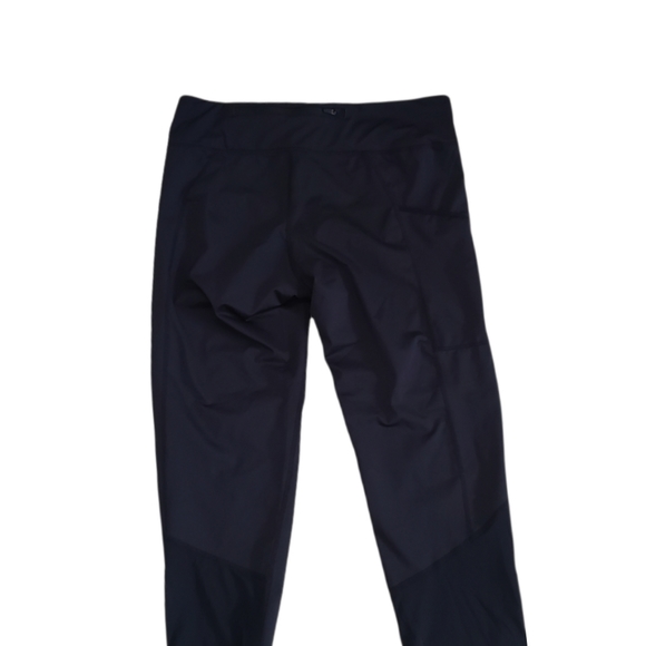 Nike Air Swoosh Leggings W/ Pocket Tights Black Zipper back pocket Size Medium - Picture 7 of 11